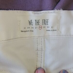 We The Free Women's Cream High Waist Shorts